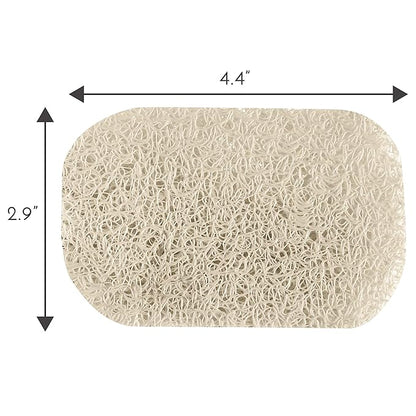 S&T INC. Bar Soap Holder for Kitchen, Bathroom, and Soap Dish, 6 Pack, Assorted, 2.9 inches by 4.4 inches