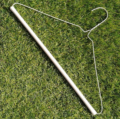 Strut Tube Pant Hangers 16” 14.5g (White, Box of 500)