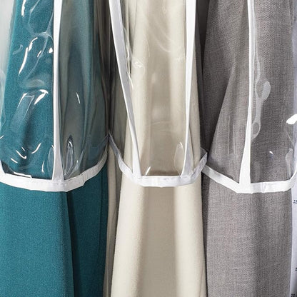 Set of Three Clear Vinyl Shoulder Covers (Size 12" x 22" x 2")