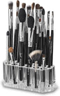 byAlegory Acrylic Makeup Beauty Brush Organizer | 26 Space Cosmetic Storage (CLEAR)