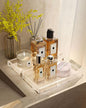 Ultra Thick Acrylic Bathroom Tray/Vanity Tray for Perfume/Counter/Dresser/Candle/Kitchen, Toilet Tank Tray/Back of Toilet Tray，Nightstand/Catchall/Decorative Tray, Countertop Accessories