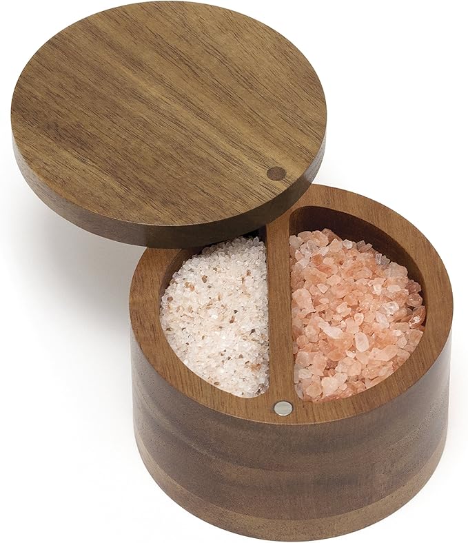 Lipper International End Grain Chopping Block with Metal Handle