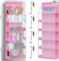 PAULONE 6-Tier Over Door Organizer 71" Tall – Hanging Storage with 2 Sizes of Large Deep Pockets (24.3" W x 8.9" D), 98 lbs Capacity, for Bedroom Closet, Bathroom, Nursery & Kitchen