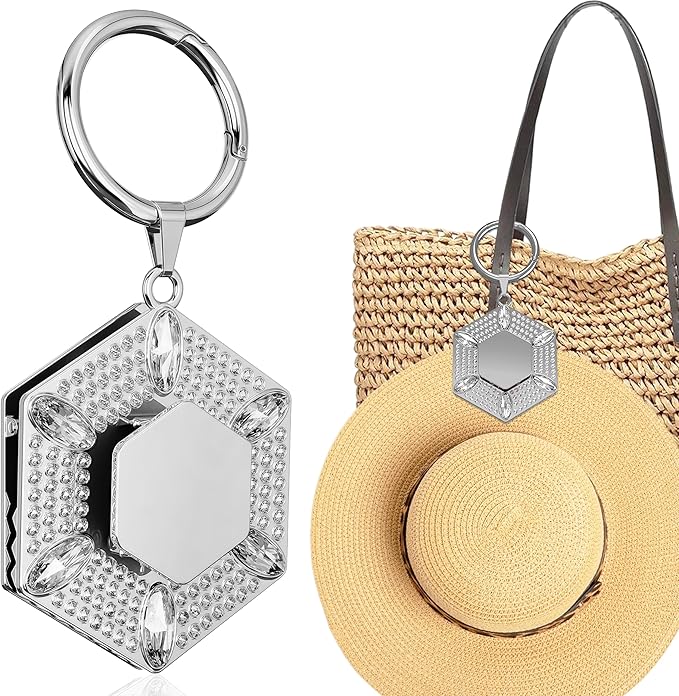 Hat Clip for travel - Hat Clip Storage, Hat Holder,Glass Holder Hooks Fits Bag Handbag Backpack Truck Vacation Beach Cruise Essentials Accessory