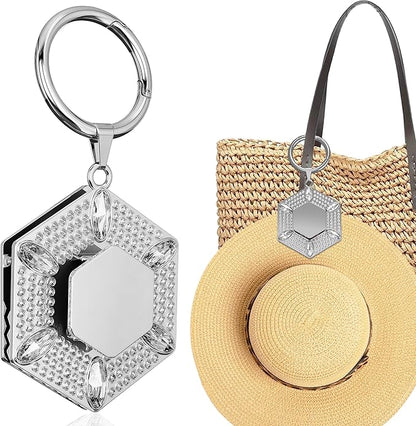 Hat Clip for travel - Hat Clip Storage, Hat Holder,Glass Holder Hooks Fits Bag Handbag Backpack Truck Vacation Beach Cruise Essentials Accessory