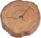 Acacia Wooden Soap Dish with Self Draining, Funny and Modern Multi Shape Design, Soap Holder for Sink Countertop, Shower & Bathroom Soap Tray。 (Tree Ring-3.94"x3.94"x0.86")