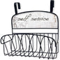 Stupell Home Décor Self Service Over The Door Organizer Basket, 11 x 11 x 6, Proudly Made in USA