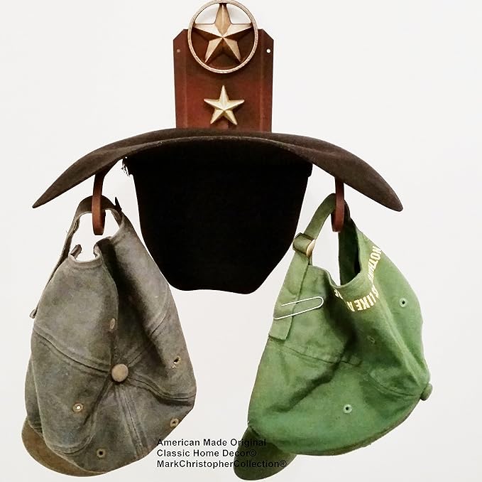 American Made Cowboy Hat Holder STAR Lone Star 89