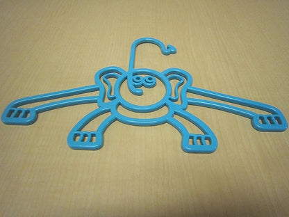 Silly Bandz Clothes Hanger Buddiez, Kids Zoo Animal Shape Hangers, Colorful, Fun