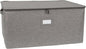 Covermates Platter Storage Box – Serveware & China Storage Container with Dual Zippers, ID Window, Reinforced Handles & Structured Walls for Platter, Dish & Serving Tray Protection, Grey Heather