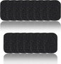 15 Piece Soap Savers Pads - Black BPA Free Holder for Bar Soap, Non-Slip Self Draining Dish Lift for Shower, Kitchen, Bathroom - Tray Bulk Accessories