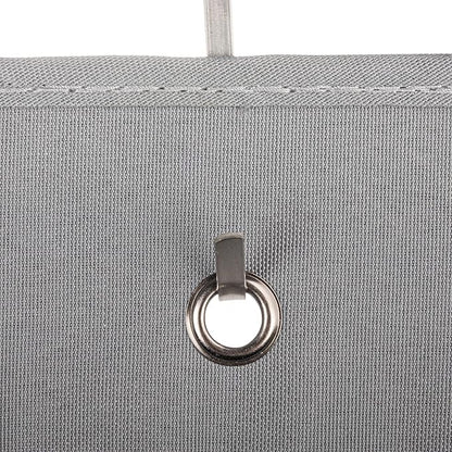 Household Essentials 6 Pocket Over the Door Pocket Organizer, PP Non-Woven Fabric Pockets, Reinforced Siding, Foldable, Versatile, Perfect for Residential and Commercial Doors, Grey