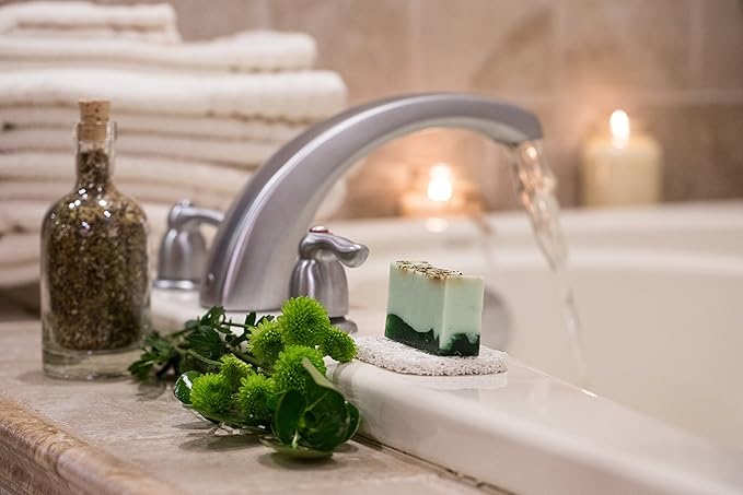 Aira Soap Saver - Soap Dish & Holder Accessories - BPA Free - Drains Water, Circulates Air - Fits All Sets - Round - 2 Pack