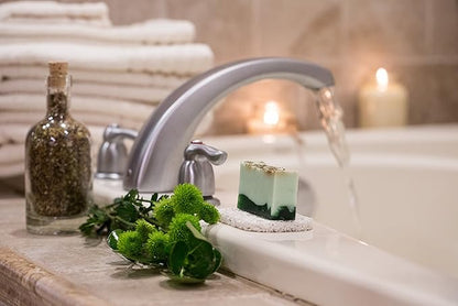 Aira Soap Saver - Soap Dish & Holder Accessories - BPA Free - Drains Water, Circulates Air - Fits All Sets - Round - 2 Pack
