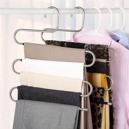 Mr. Pen- Pants Hangers - Space Saving, 5 Pack, Jeans Hangers