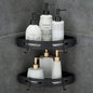 Adhesive Corner Shelf Bathroom Shower Caddy Organizer for Kitchen Toilet No Drilling 2-Tier Bathroom Corner Shelves Shower Caddies