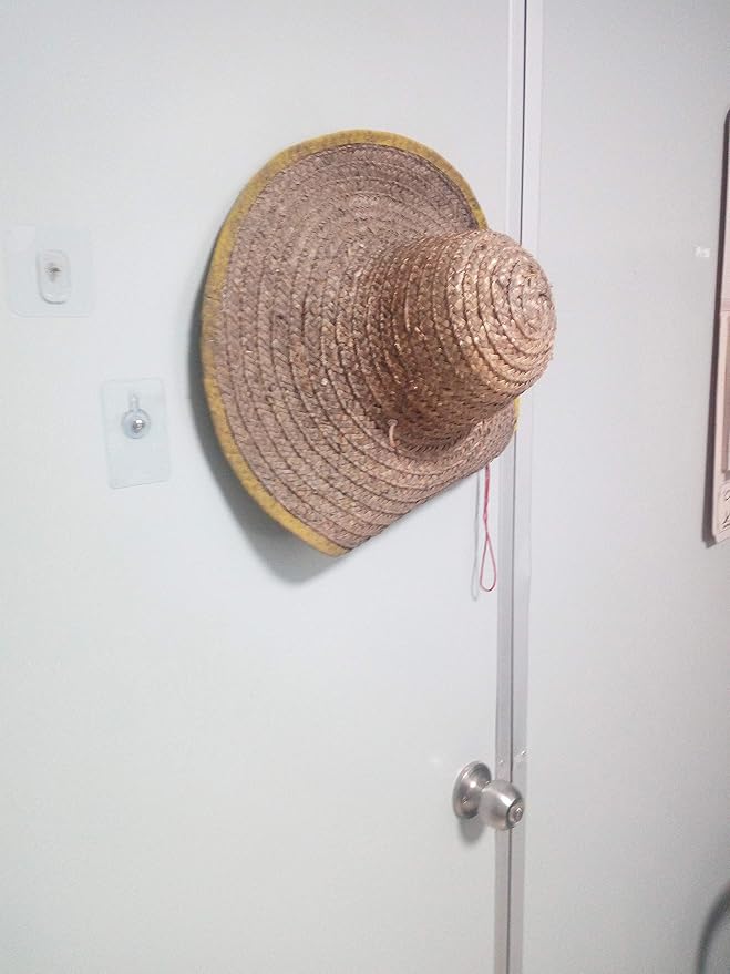 Hat Hanger Rack/Cowboy Hat Rack/Hat Rack for Wall/Cowboy Hat Holder/Hat Display Stand/Cowboy Hat Holder Wall Mount/Guitar Hanger/Cowboy Hat Display & Storage Hanger - No Hat, 2-Pcs