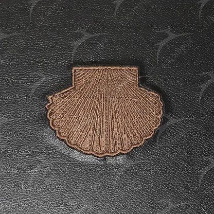 Masonic Crown Cap Case ST Thomas Of Acon Black Leather, Embroidered Emblem (Brown) – Freemason Hat Carrying Storage Box