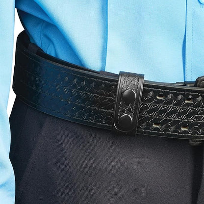 Perfect Fit Shield Wallets Duty Belt Keeper with Double Snap Closure (Pack of 4)