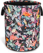 Camo Leaf Laundry Basket Color Foldable Oxford Cloth Funny Tote Bag Laundry Hamper Clothes Storage Bucket Organizer For Bathroom/Laundry Storage/Bedroom 17.7x13.7 Inch