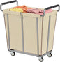 Gewudraw Large laundry hamper with Wheels, 2 Bag 360L Big Rolling Laundry Basket Sorter Cart, Extra Large Laundry Clothes Hamper, Heavy Duty Laundry Basket Organizer for Laundry Room,Bathroom
