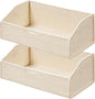 UBBCARE Closet Storage Bins 2 Pack, Cotton Rope Clothes Storage Bins & Sturdy Dog Toy Basket, 19" X 11" X 7" Shelf Baskets for Organizing, Beige