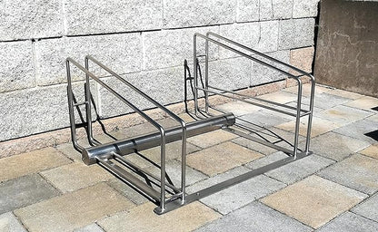 NAMOR Ironing Parker for 2 Bicycles Stainless Steel Bicycle Stand Made in Germany